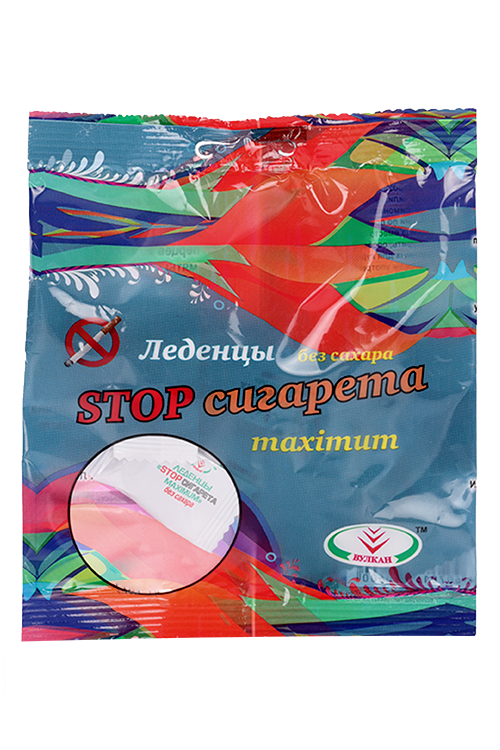 

Леденцы Вулкан STOP сигарета maximum б/сахара, 30 г