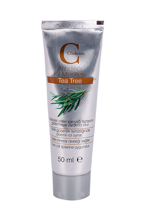 Маска Claderm Tea Tree глиняная д/лица, 50 мл