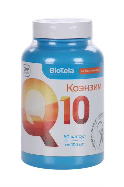 

Kоэнзим Q10 BioTela, 60 шт, капсулы