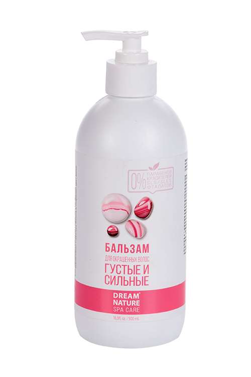 

Бальзам Dream Nature Spa Care Густые и сильные д/окрашенных волос, 500 мл