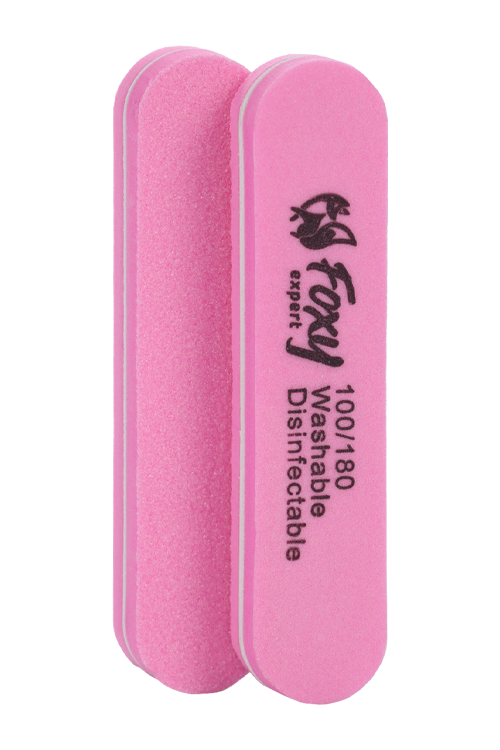 

Баф FOXY EXPERT овальный короткий 100/180 розовый