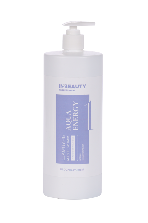 

Шампунь IN2BEAUTY Professional увлажняющий бессульфатный с бетаином, 1 000 мл