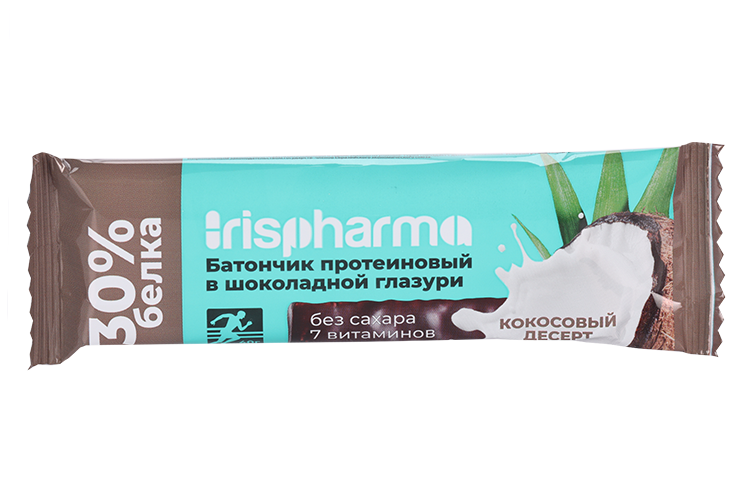 

Батончик Irispharma протеиновый 30% Кокосовый десерт, 40 г