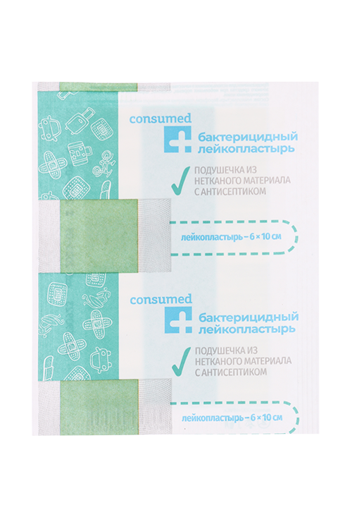 

Лейкопластырь Консумед бактерицидный 6х10 см