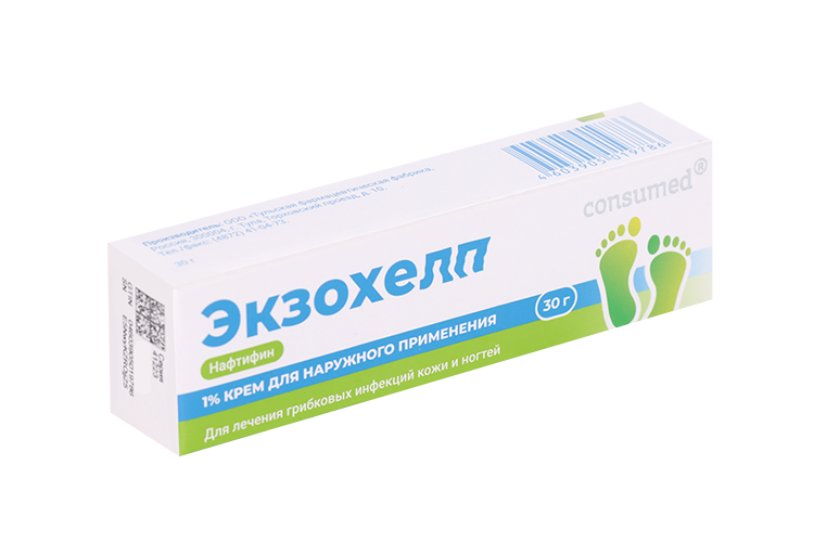 

Экзохелп 1%, 30 г, крем для наружного применения