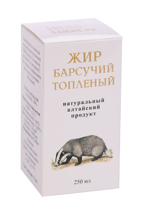 

Барсучий жир Лиатон топленый, 250 мл