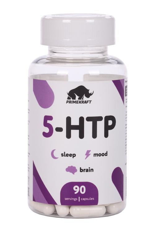 

5-HTP Prime Kraft капсулированный 5-гидрокситриптофан, 90 шт, капсулы