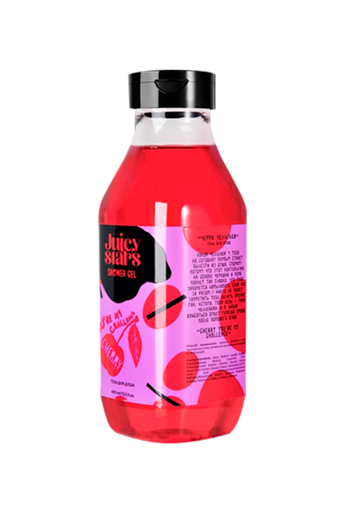 

Гель для душа Juicy Stars ЧЕРРИ ЧЕЛЛЕНДЖ, 400мл.