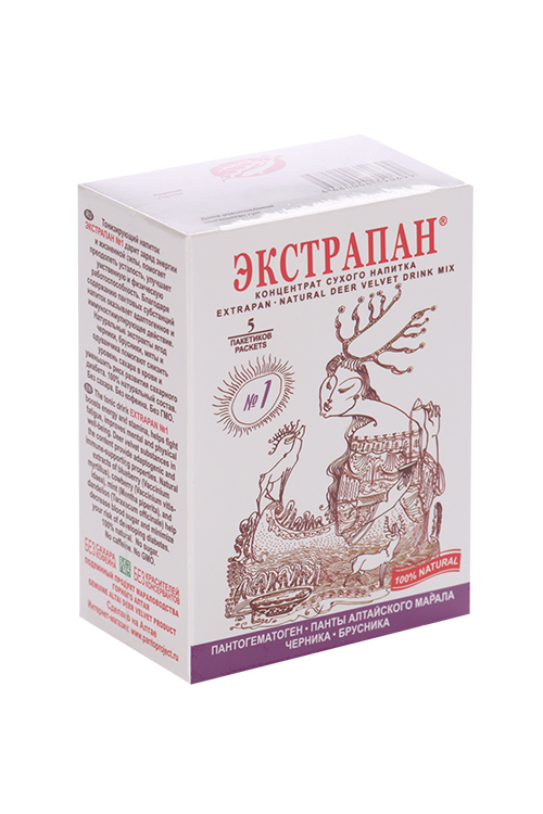 Напиток Экстрапан N1 при сахарном диабете черника/брусника, 5 шт, пакеты