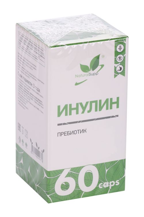 Инулин 500 мг Naturalsupp, 60 шт, капсулы