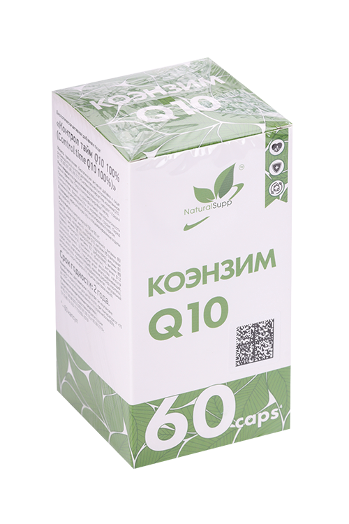 

Контрол тайм Q10 100% Naturalsupp, 60 шт, капсулы