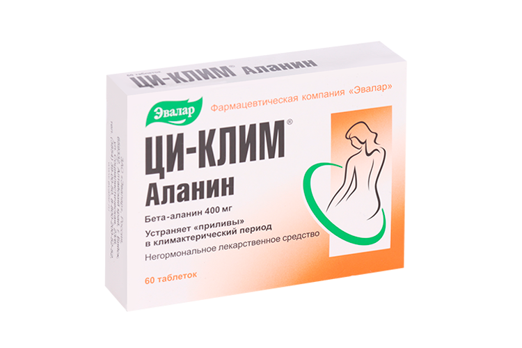

Ци-клим Аланин 400 мг, 60 шт, таблетки