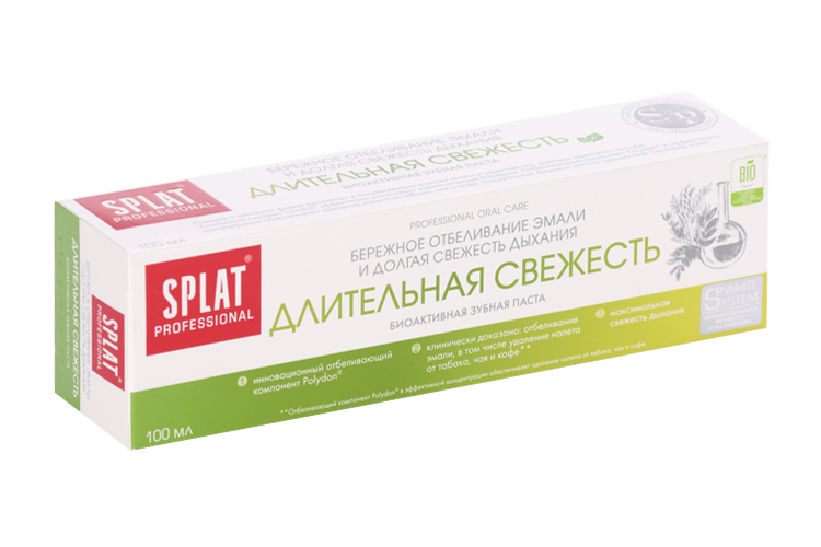 Зпаста SPLAT Professional Long-Lasting Freshness длительная свежесть 100 мл 214₽