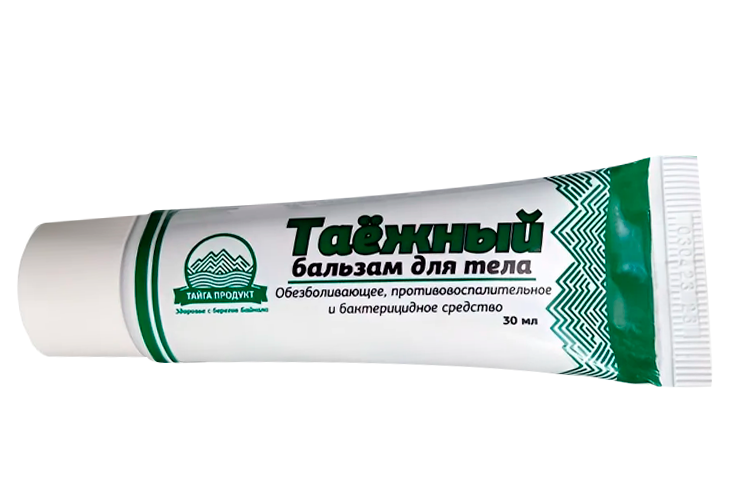 

Бальзам Тайга-Продукт Таежный противовосп/бактерицид д/тела, 30 мл
