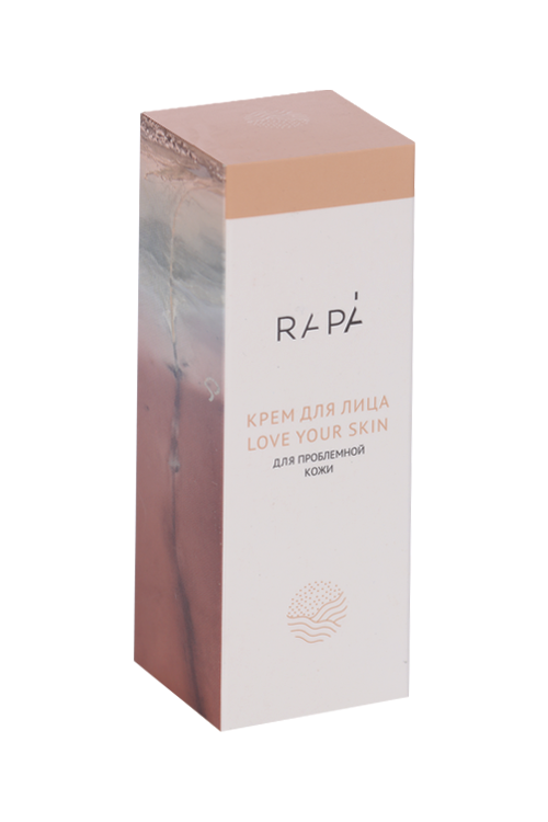 Крем RAPA LOVE YOUR SKIN д/проблемной кожи лица, 50 мл крем для лица love your skin для чувствительной кожи 50 мл rapa