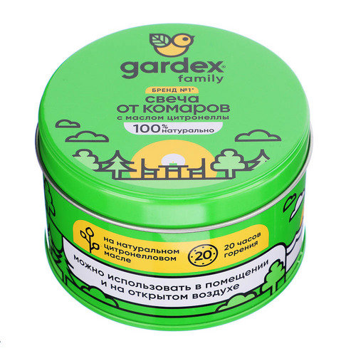 Свеча Gardex Family репелентная от комаров