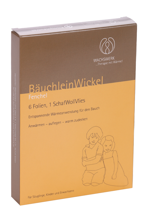 Пластырь Wachswerk с маслом Фенхеля д/аппликации из пчелиного воска/шерст неткан материал, 6 шт