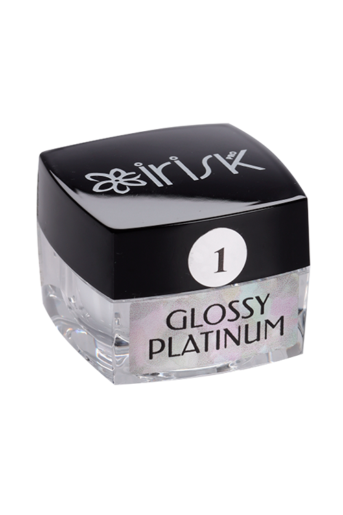 Гель-лак Irisk Glossy Platinum с блестками д/ногтей 5 мл