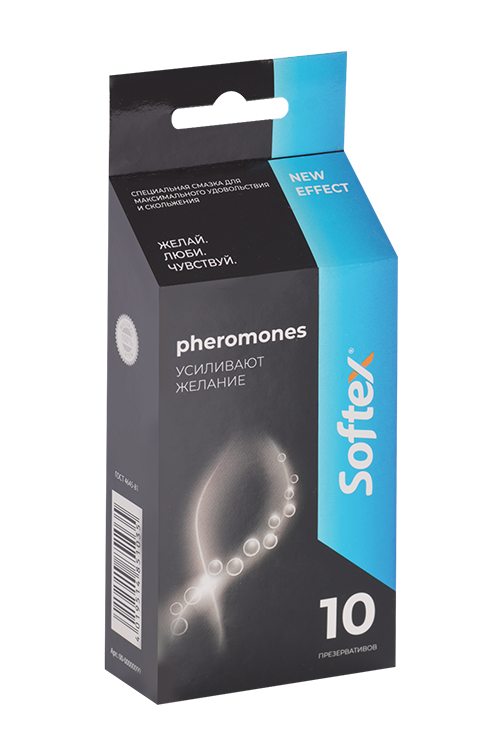 Презервативы Softex Pheromones усиливают желание, 10 шт