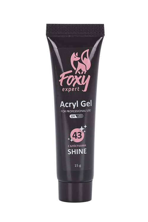 Акрил-гель FOXY EXPERT SHINE 15 г