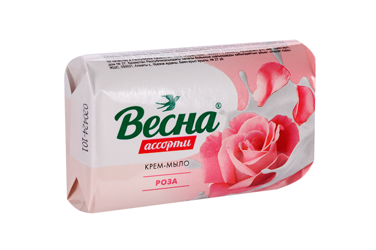 Мыло Весна Ассорти роза, 90 г