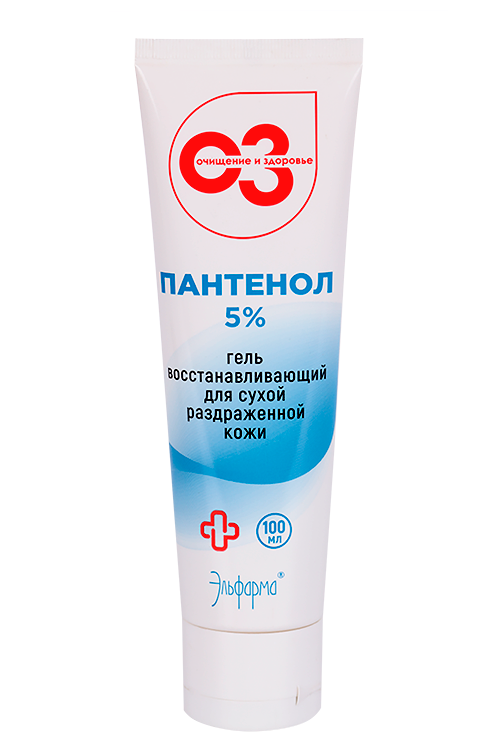 

Гель Эльфарма Пантенол 5% восстанавливающий д/очень сух раздраж кожи, 100 мл