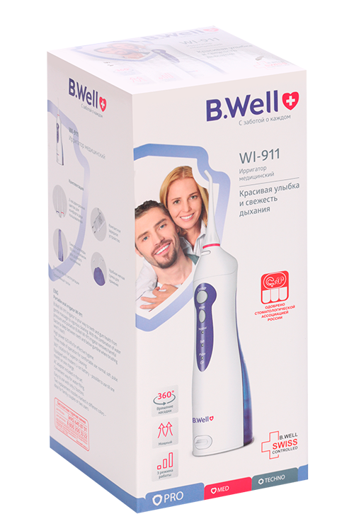 

Ирригатор B.Well PRO-911 д/полости рта
