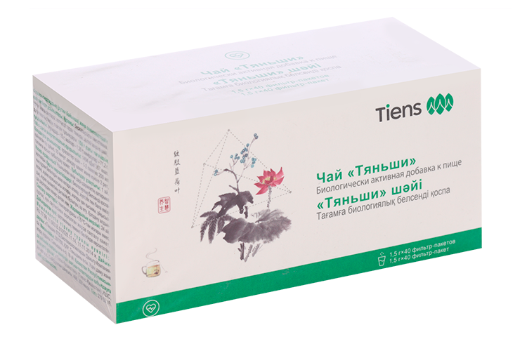 

Чай Тяньши Tiens, 1,5 г, 40 шт, пакет