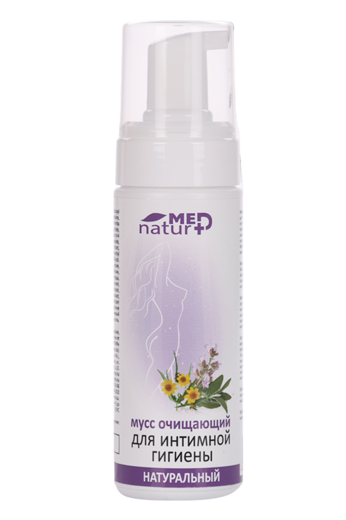 Мусс Naturmed очищающий д/интим гигиены, 160 мл