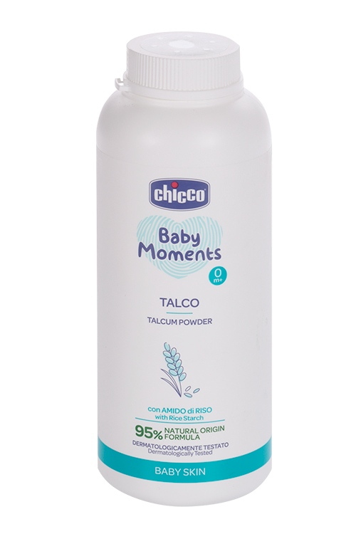 Тальк Chicco Baby Moments защитный, 150 г