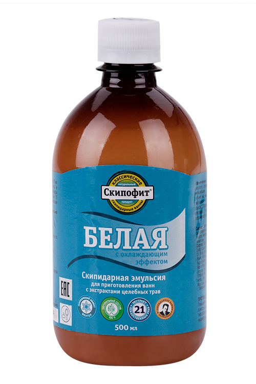 Эмульсия Скипофит Белая с охлаждающ эффектом, 0,5 л