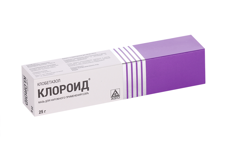 

Клороид 0.05%, 25 г, мазь для наружного применения