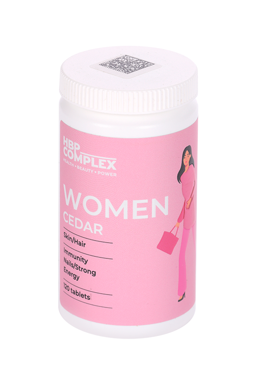 Комплекс для женщин Women Cedar HBP Complex, 120 шт, таблетки