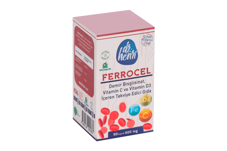 

Ferrocel Dr Henri, 90 шт, капсулы
