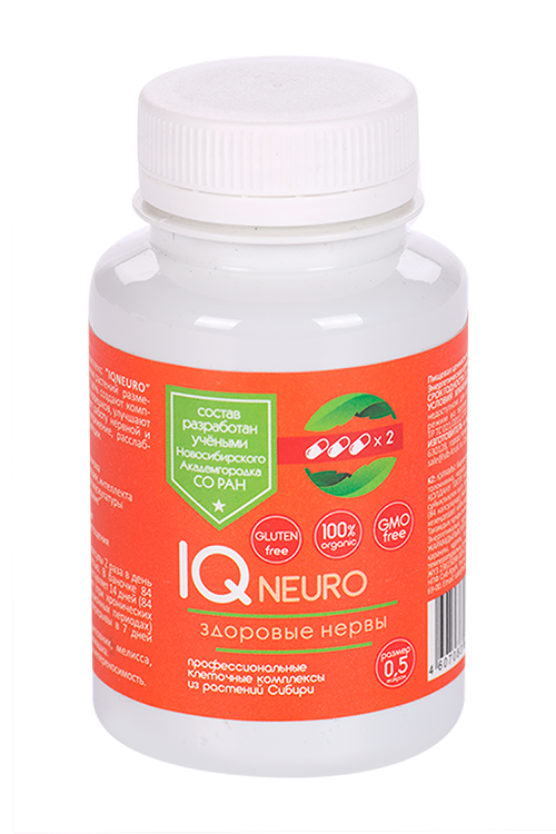 

Комплекс IQ Neuro здоровые нервы, 84 шт, капсулы