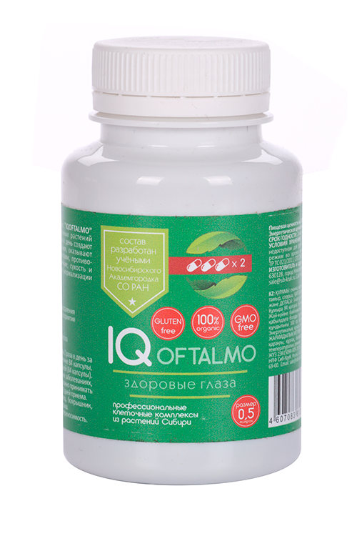 

Комплекс IQ Oftalmo здоровые глаза, 84 шт, капсулы