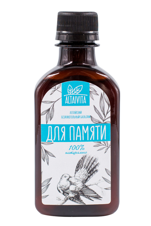 

Бальзам Altaivita д/памяти б/алкогол, 200 мл
