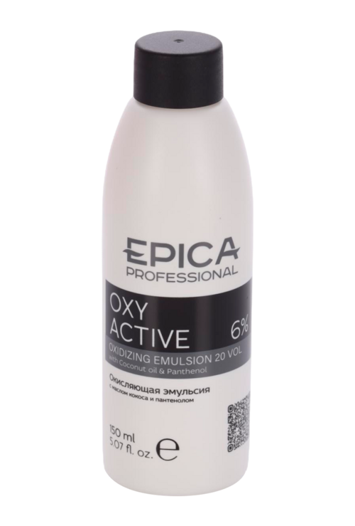 Эмульсия EPICA Oxy Active окисляющ 6% масло кокоса/пантенол д/окраш волос 150 мл
