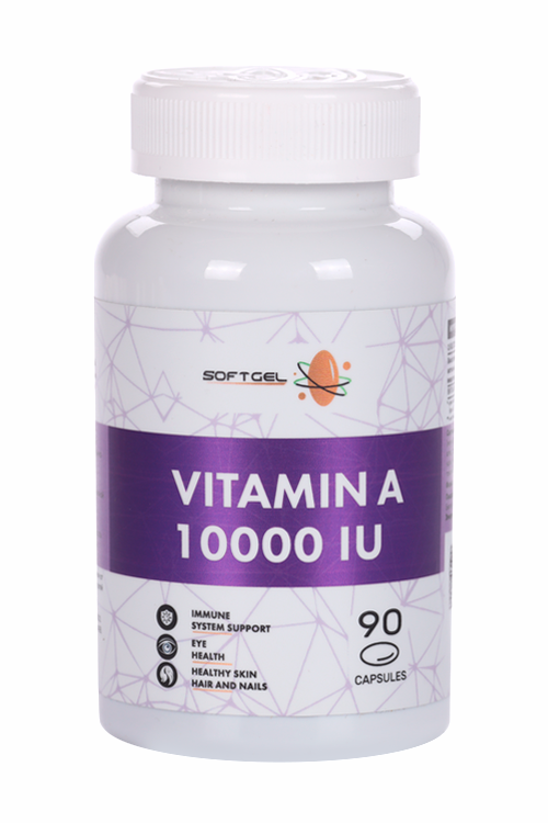 

Vitamin А 10 000 IU SOFTGEL, 90 шт, капсулы