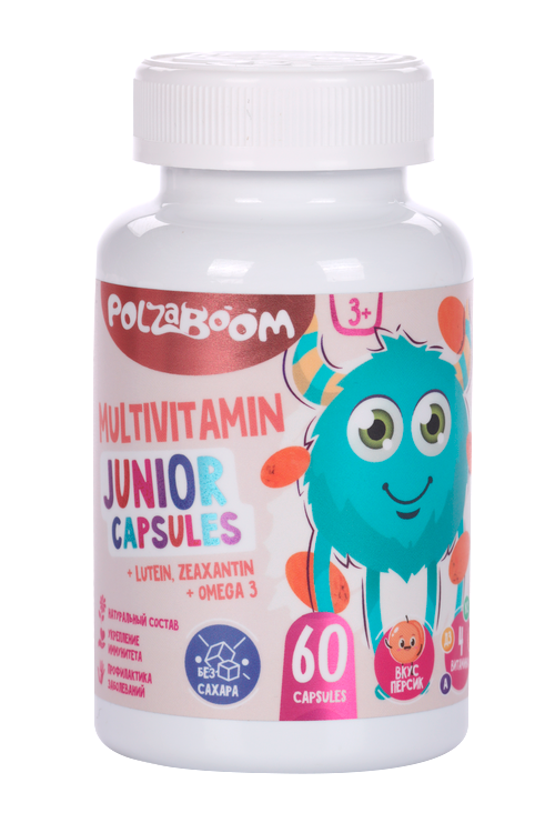 

Multivitamin Junior, 60 шт, капсулы