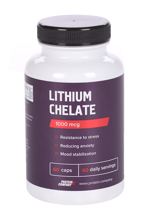 

Lithium chelate PROTEIN.COMPANY, 60 шт, капсулы