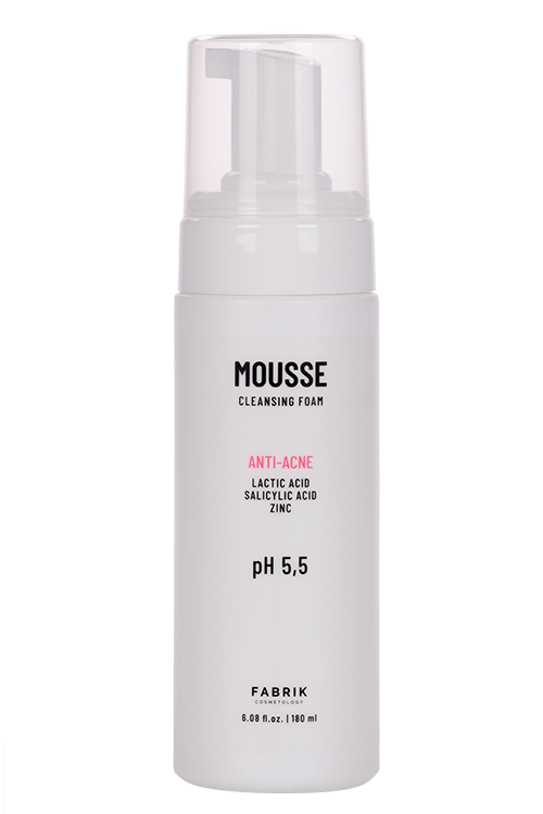 Пенка Fabrik Cosmetology MOUSSE думыв anti-acne с салицил к-той 180 мл 168₽