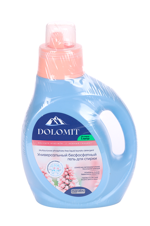

Гель д/стирки Marabu Dolomit Гиацинт бесфосфатный 1 л