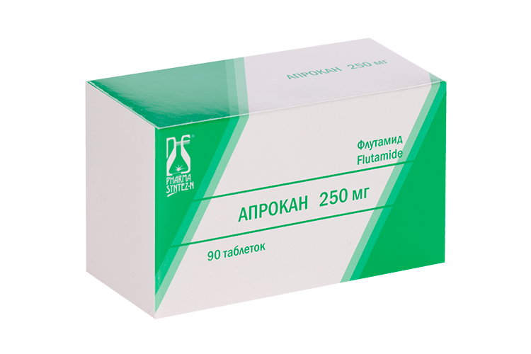 

Апрокан 250 мг, 90 шт, таблетки