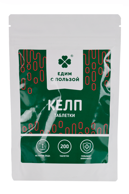 Келп Едим с пользой 0,5 г, 100 г, таблетки БАД