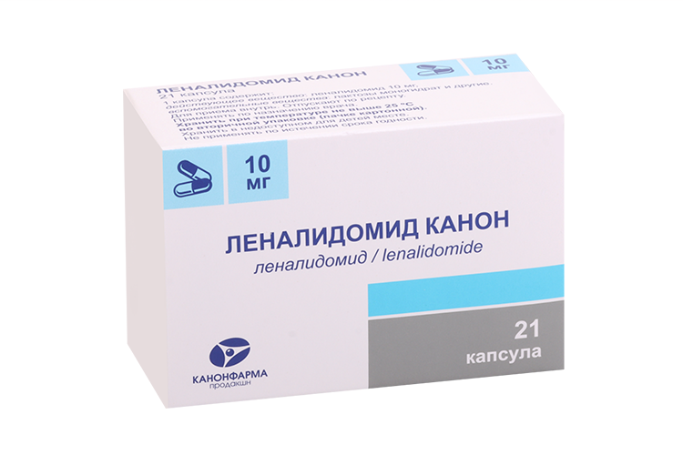 Леналидомид Канон 10 мг, 21 шт, капсулы