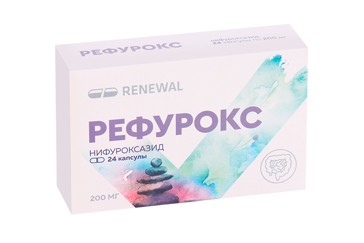 

Рефурокс 200 мг, 24 шт, капсулы