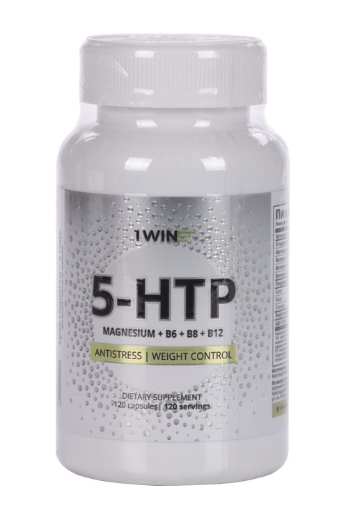 

5HTP 1WIN с магнием и витаминами группы В, 120 шт, капсулы