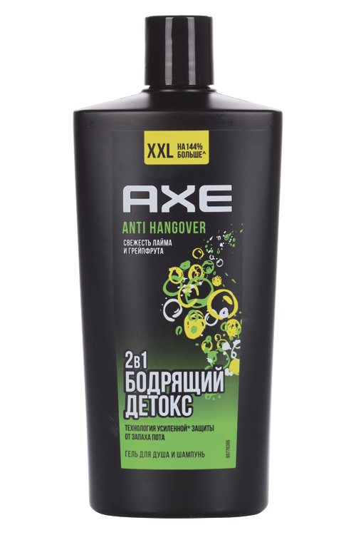 

Гель д/душа и шампунь AXE Перезагрузка мужской, 610 мл