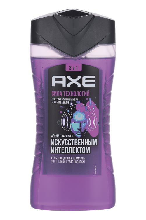 

Гель д/душа и шампунь AXE Сила технологий мужской, 250 мл